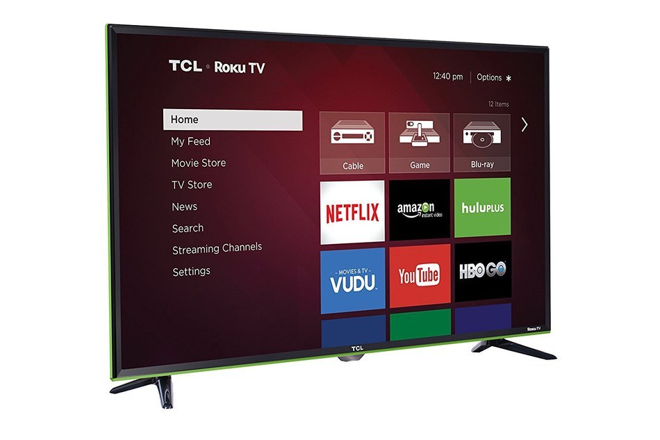 TCL 32S3850 32-Inch 720p Roku Smart LED TV (Silver) (2015 Model) N14