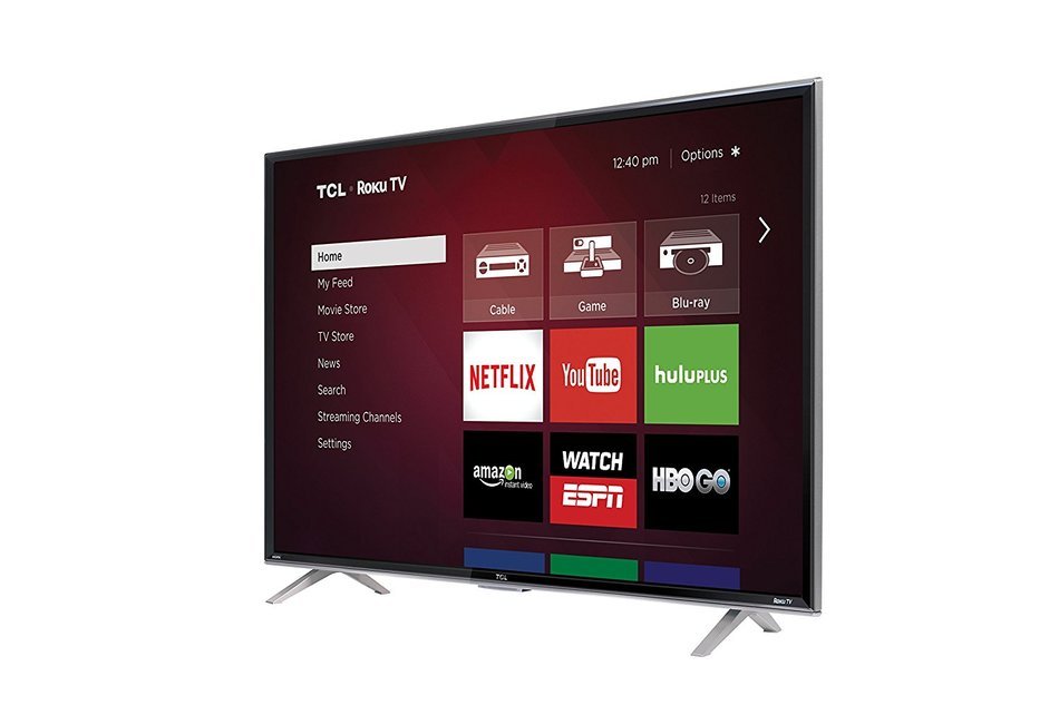 TCL 32S3850 32-Inch 720p Roku Smart LED TV (Silver) (2015 Model) N27