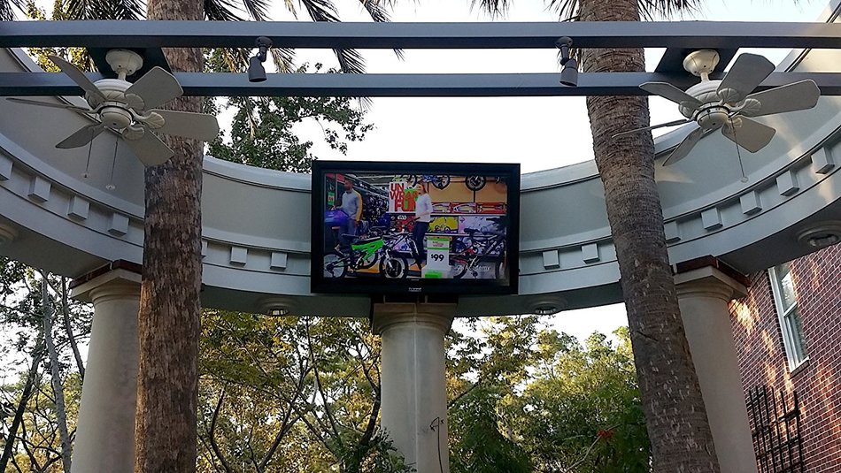 The TV Shield Pro 75-80" Outdoor Weatherproof TV/ Display Enclosure