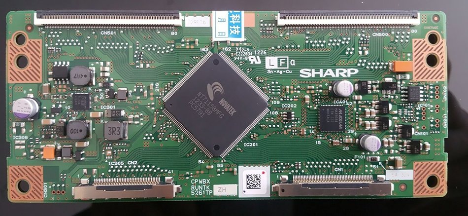 T-con board Sharp RUNTK5261TP (ZH) For VIZIO E701i-A3 N2