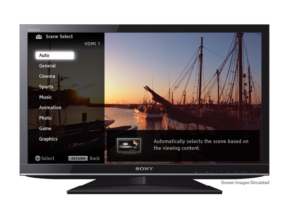 Sony BRAVIA KDL32EX340 32-Inch 720p HDTV (Black) N6
