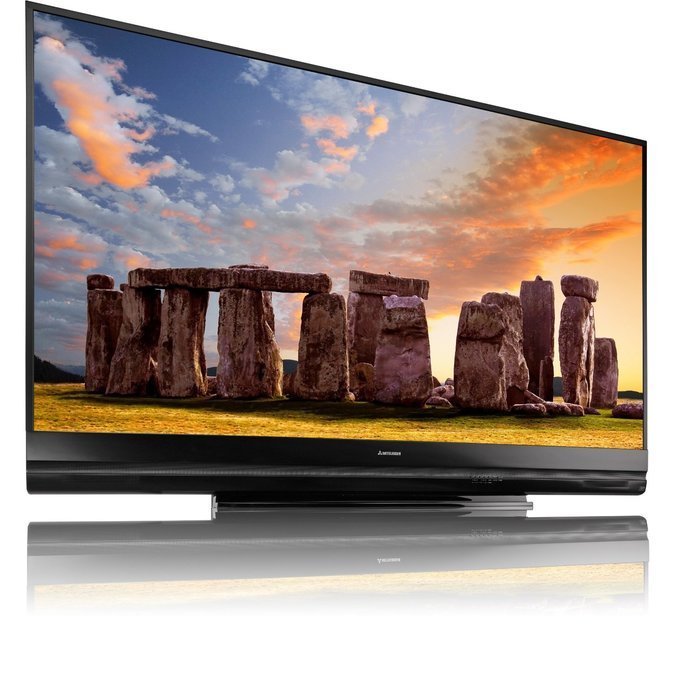 Mitsubishi WD-82742 82-Inch 3D DLP Home Cinema HDTV (2012 Model)