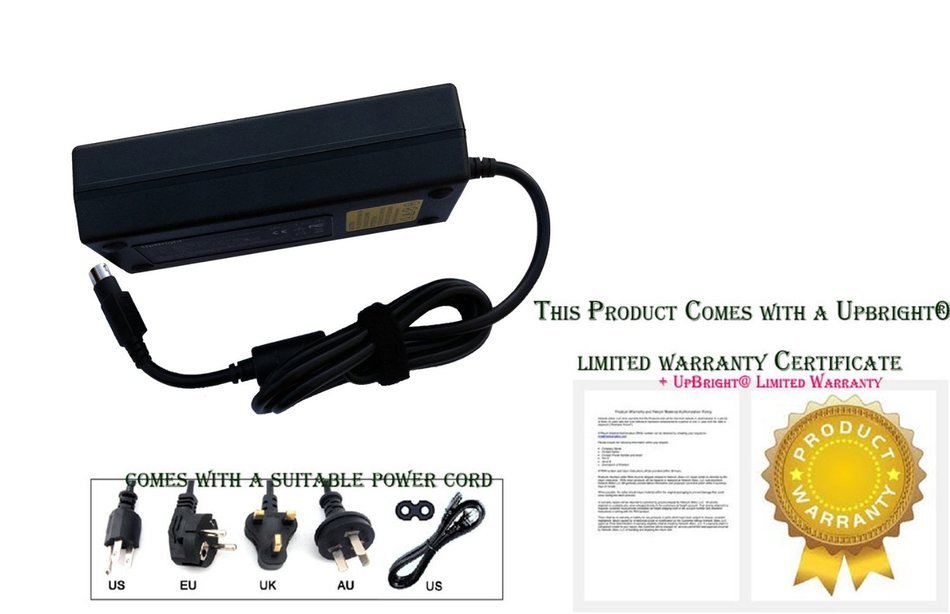 UpBright&reg; New Global 4-Pin DIN AC / DC Adapter For LOADUS RQ-12024 RQ12024 LED LCD TV Power Supply Cord Cable... N3