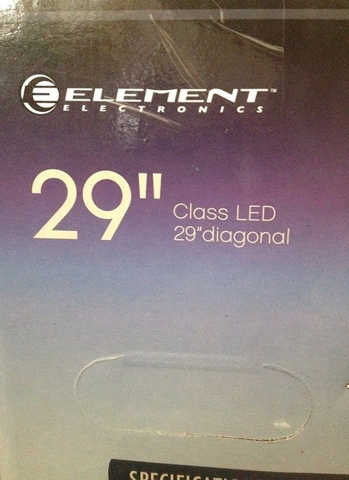 29" ELEMENT Class LED HDTV 1080p 60 Hz ELEFT291 N2