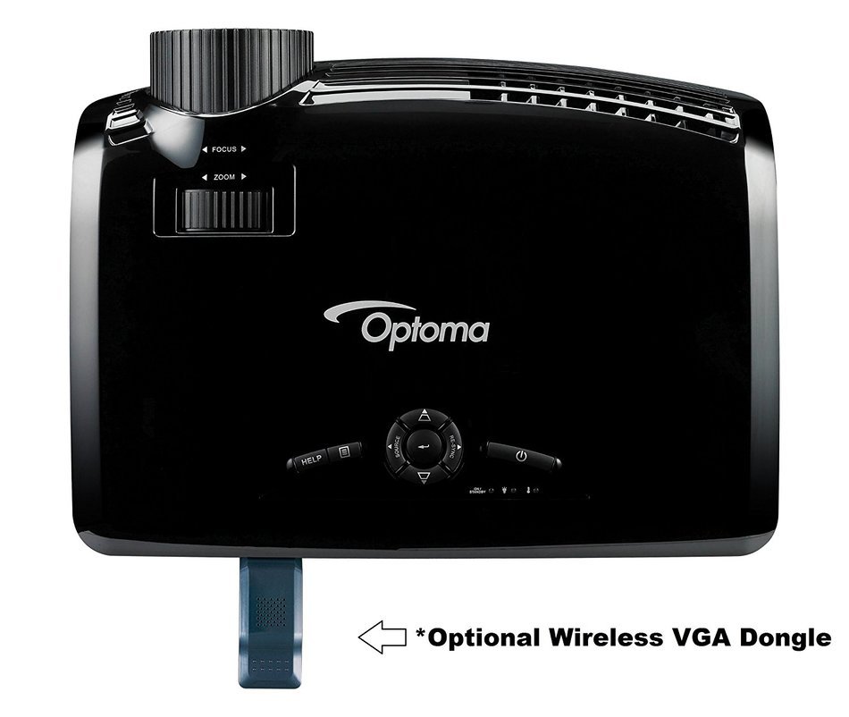 Optoma DH1009 Full 3D DLP Multimedia Data Projector (Discontinued by Manufacturer) N14