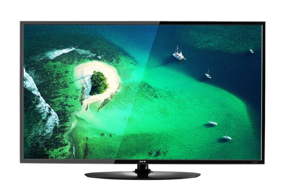 SVP 39 Inch Hdtv Hd 760p 60 Hz Slim LED , 1366 X R.g.b. X 768 , High Quality with USB / Hdmi / RCA / Ports , 3d...