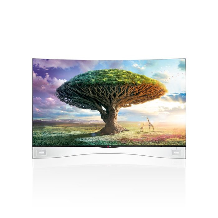 LG Electronics 55EA9800 Cinema 3D 1080p Curved OLED TV with Smart TV (2013 Model)