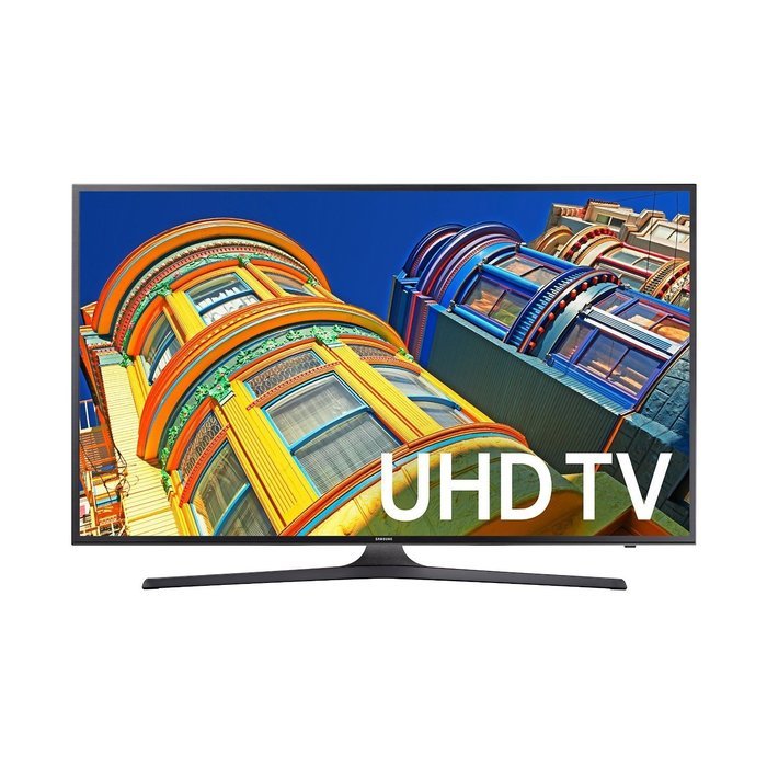 Samsung UN43KU6300 - 43-Inch 4K UHD HDR LED Smart TV - KU6300 6-Series Bundle includes TV, Screen Cleaning Kit... N2