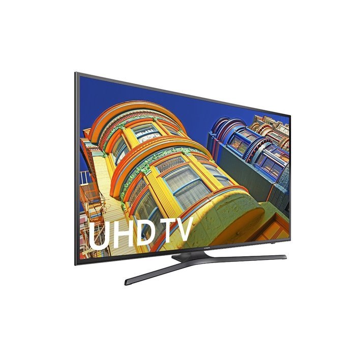 Samsung UN43KU6300 - 43-Inch 4K UHD HDR LED Smart TV - KU6300 6-Series Bundle includes TV, Screen Cleaning Kit... N3