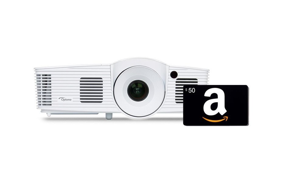 Optoma HD28DSE 1080p Projector and $50 Amazon.com Gift Card