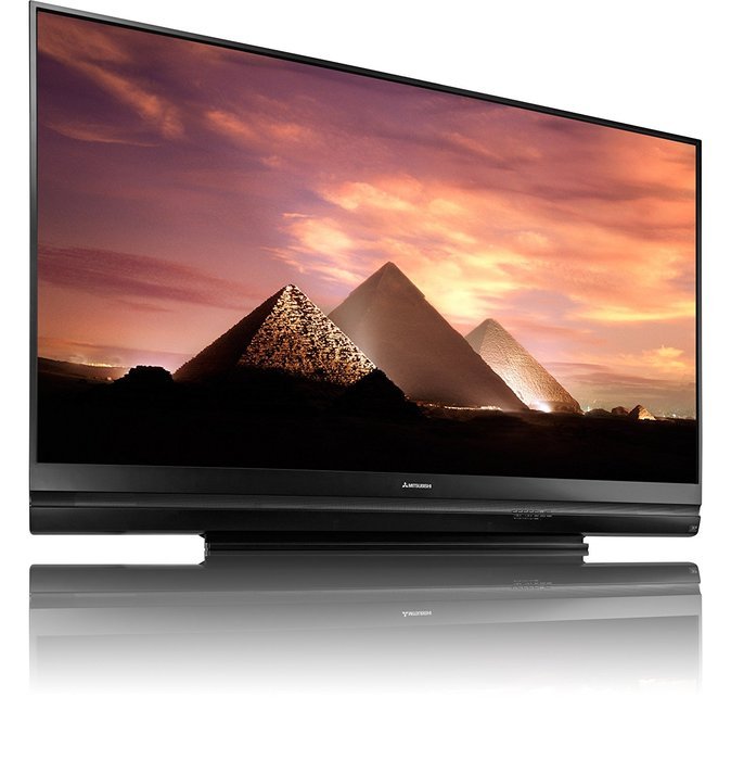 Mitsubishi WD73642 73-Inch 3D DLP Home Cinema HDTV (2012 Model)