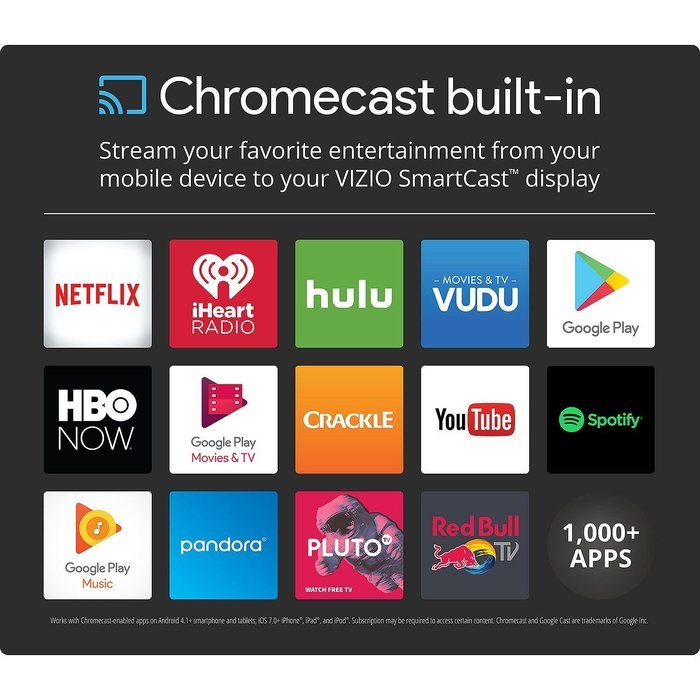 VIZIO 48inch 1080p 120Hz Wi-Fi Smart LED HDTV N2