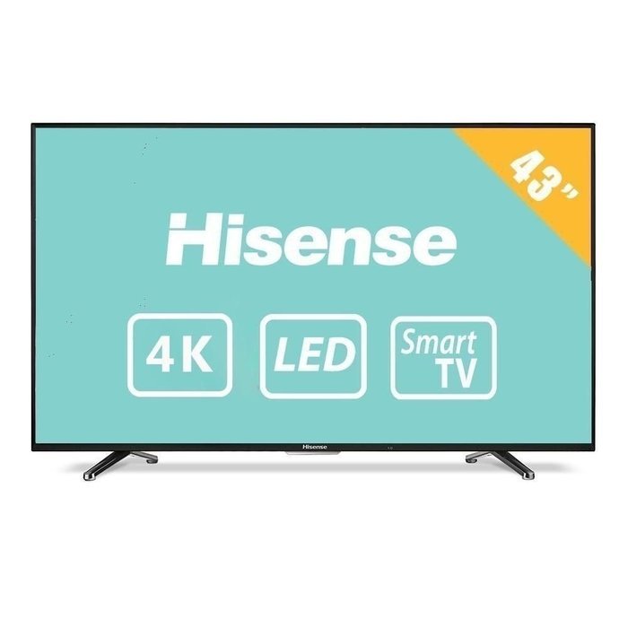 Hisense 43" 2160p 4K Streaming UHD Wi-Fi LED HDTV
