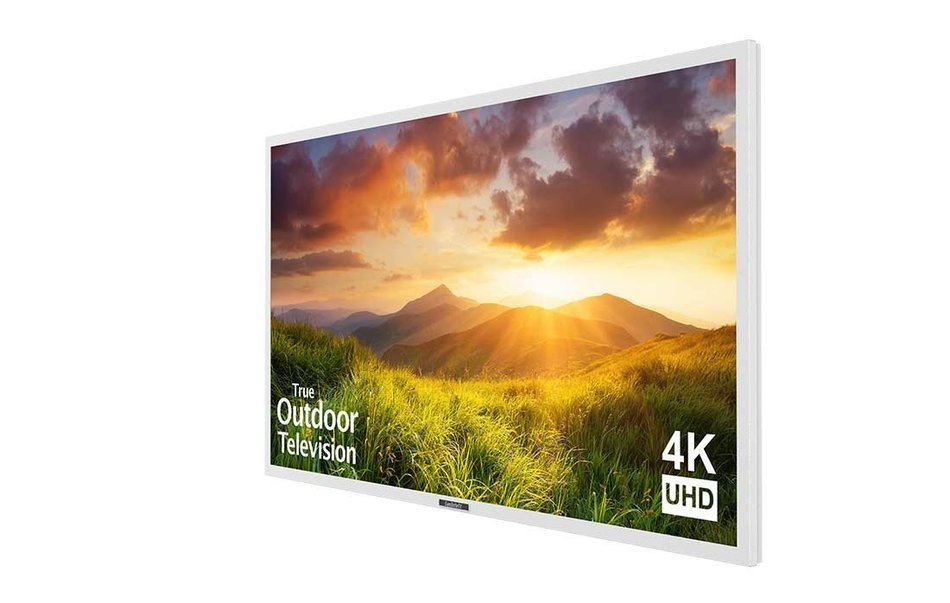 65&rdquo; Signature 4K Outdoor LED TV - Partial Sun - White N5