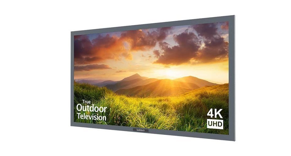 55&rdquo; Signature 4K Outdoor LED TV - Partial Sun - Silver
