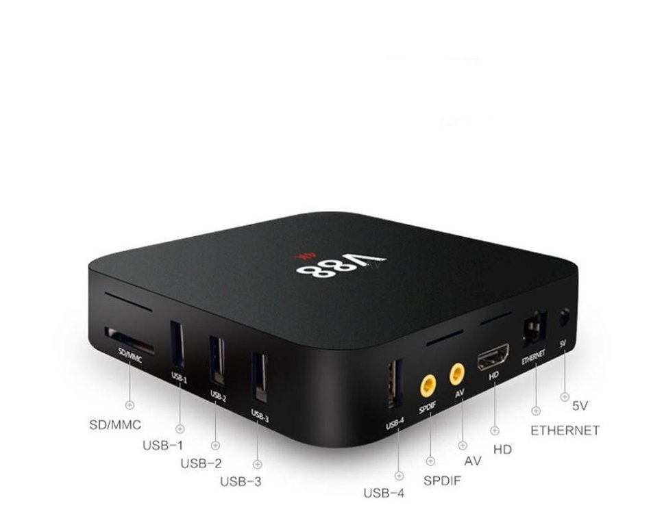TV Box, Doinshop Android 5.1 Quad Core Mini PC Smart Google TV BOX Smart TV N3