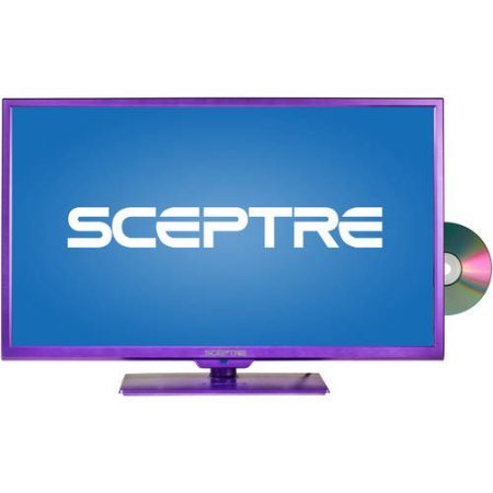 Sceptre 32" 720p 60Hz Class LED HDTV with Built-In DVD Player,E325PD-M, Purple