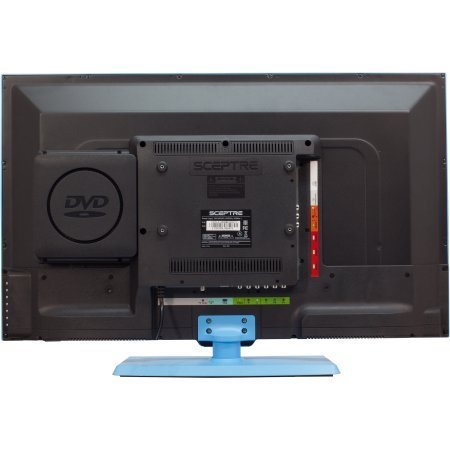 Sceptre 32" 720p 60Hz Class LED HDTV with Built-In DVD Player,E325PD-M, Blue N3