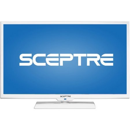 Sceptre 32" 720p 60Hz Class LED HDTV, X322PV-M, White Color