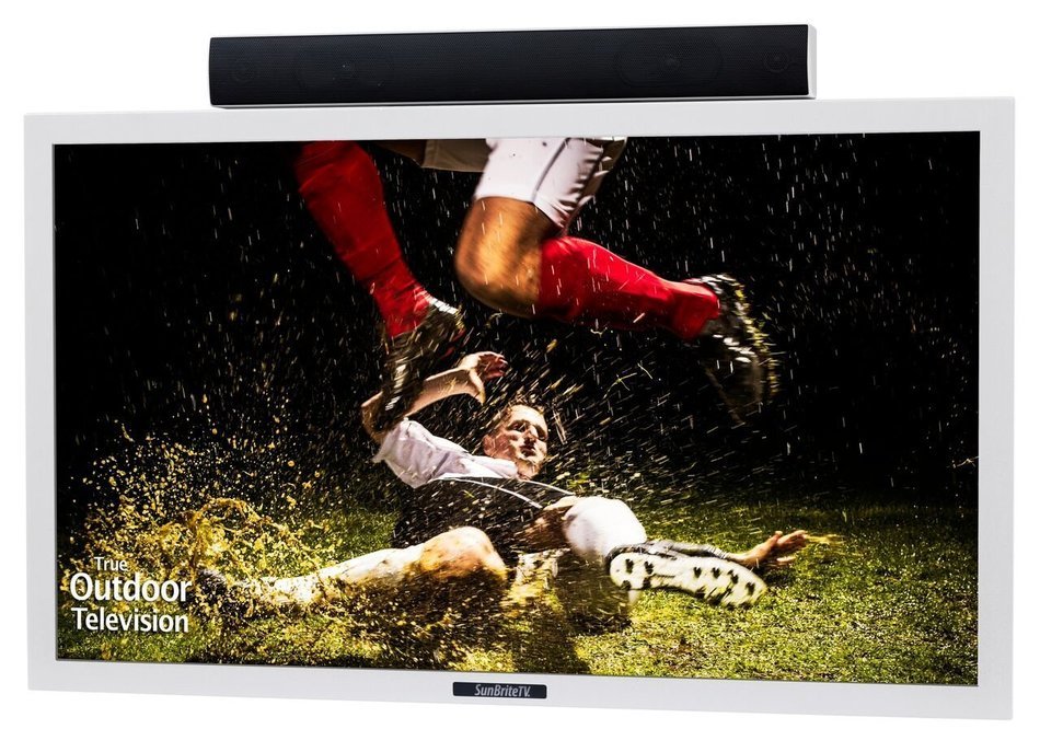 42" TV Outdoor Pro Sunbrite Model 4217HD All Weather Television LED LCD HD Direct Sunlight View - WHITE Aluminum... N2