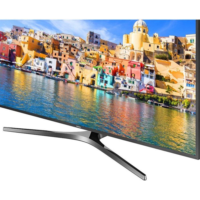 Samsung 65" Class KU7000 7-Series 4K UHD TV (UN65KU7000FXZA) with Samsung 3D Wi-Fi 4K Ultra HD Blu-ray Disc Player N5