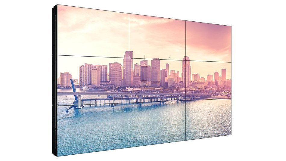 3x3 Video Wall (Nine 55" Displays)