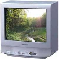 SHARP 14D2G 14" CRT Multisystem TV 220 Volts