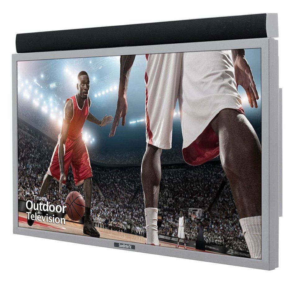 49" TV Outdoor Pro Sunbrite Model 4917HD All Weather Television LED LCD HD Direct Sunlight View - SILVER Aluminum... N3