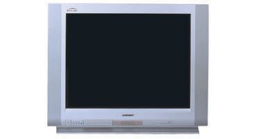 SHARP 34HF200 34" CRT Multisystem TV 220 Volts PAL/SECAM