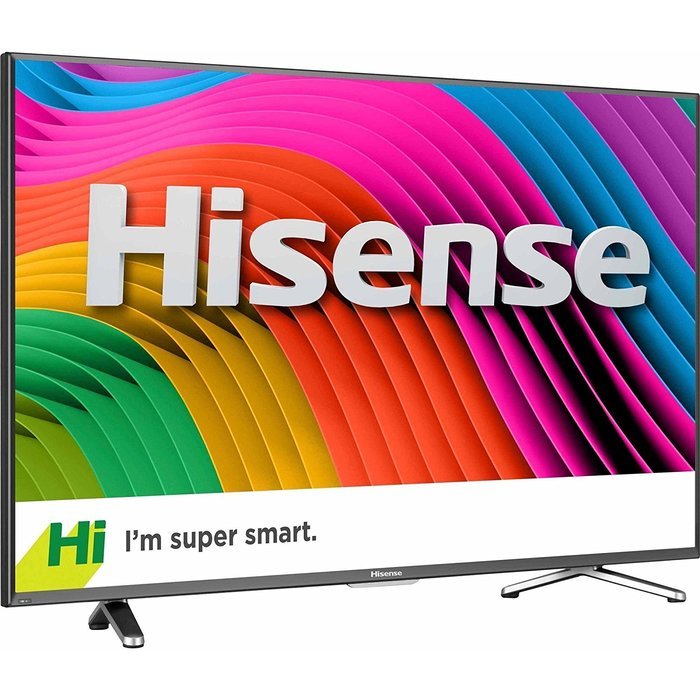 40" Hisense Wall-Mountable, Built-in WiFi and Ethernet, Ultra HD LED Smart HDTV, Black N2