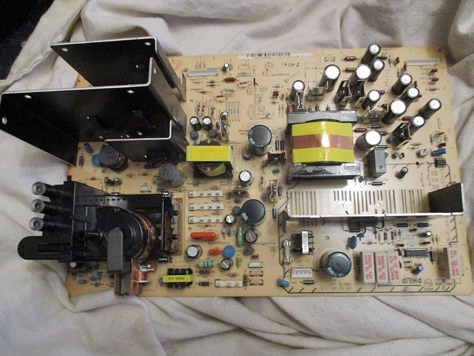 Philips 313503710981 Hdr Power. Deflection Complete Assembly board