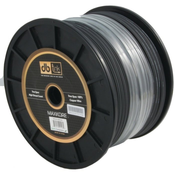 db Link MKSW16BK500 Speaker Wire 16 Gauge 500ft Black Soft Touch Consumer Electronics