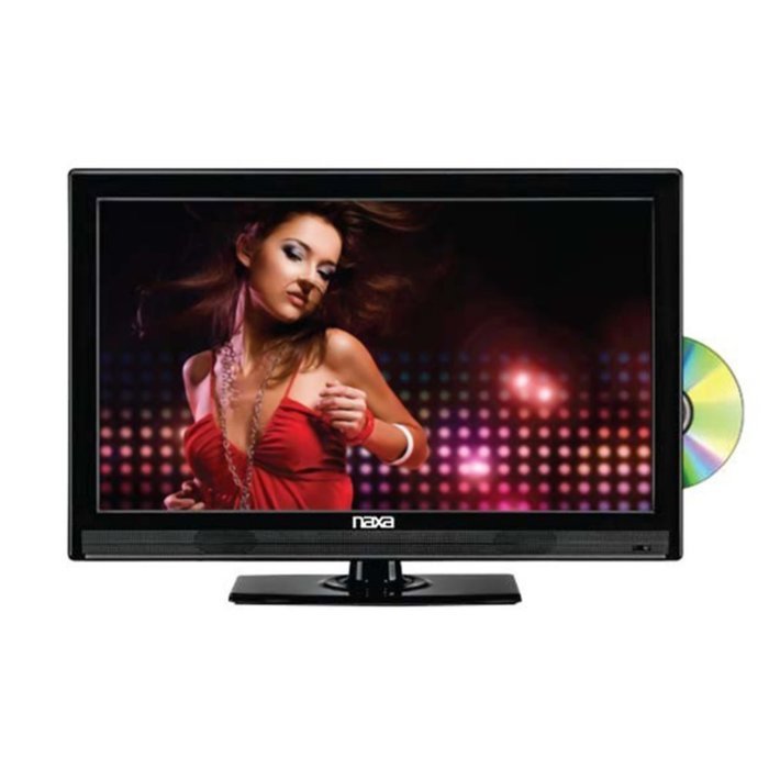 Naxa NTD-1552 LED HDTV DVD 16 Widescreen AC/DC W/Dual Tuner & USB SD Inputs Consumer Electronics
