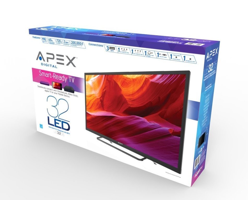 Apex LE32D5 32-Inch HD LED TV with 3 HDMI Ports and MHL Ready N2