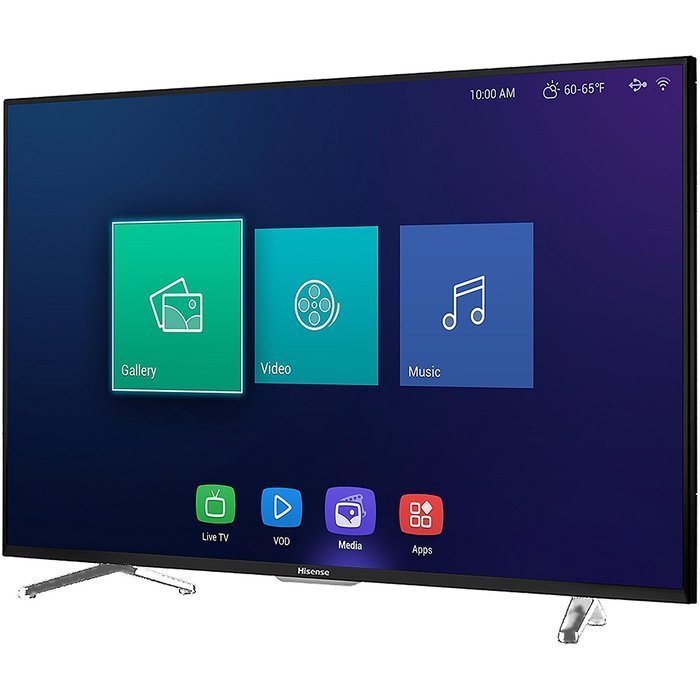 Hisense 50H7GB 4K 120Hz 50" Smart LED TV, Black (Certified Refurbished)