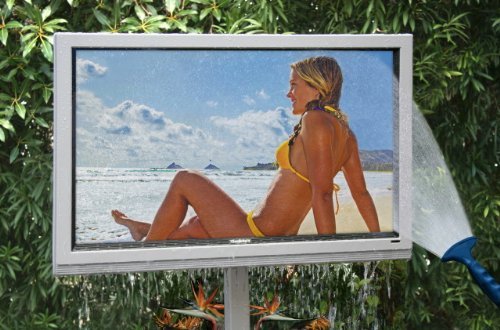47" TV Outdoor Pro Sunbrite Model 4717HD All Weather Television LED LCD HD Direct Sunlight View - WHITE Aluminum... N2