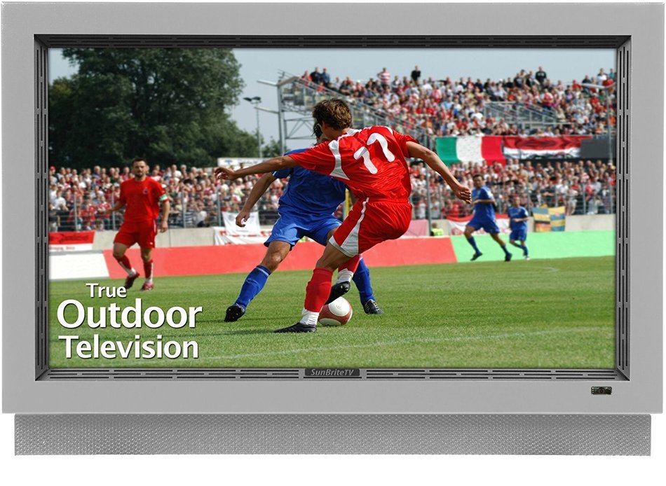 32" TV Outdoor Pro Sunbrite Model 3214HD All Weather Television LED LCD HD Direct Sunlight View - SILVER Aluminum... N2