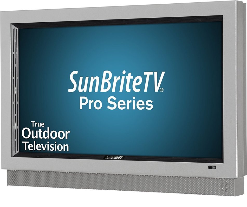 32" TV Outdoor Pro Sunbrite Model 3214HD All Weather Television LED LCD HD Direct Sunlight View - SILVER Aluminum... N4