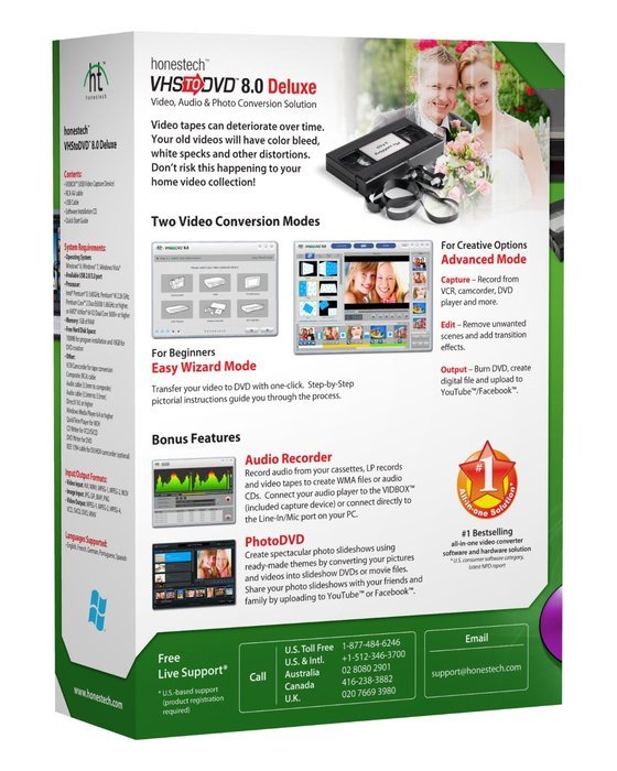 VIDBOX VHS to DVD 8.0 Deluxe N2