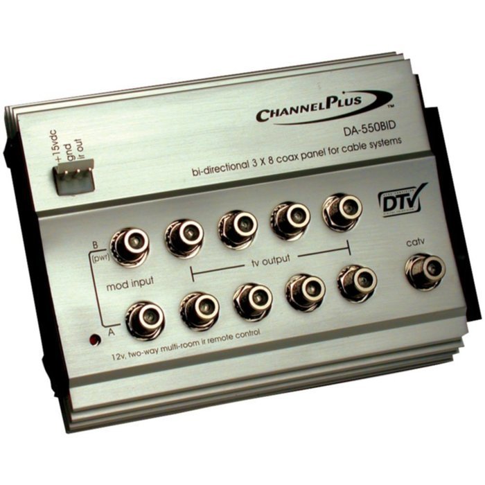 Channel Plus DA550BID Video Distribution Panel for CATV/Satellite W/ 8 TV Inputs Consumer Electronics