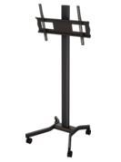 Mobile cart with height and tilt adjustment for Samsung UN40EH6000FXZA LED HDTV **Commercial Grade**