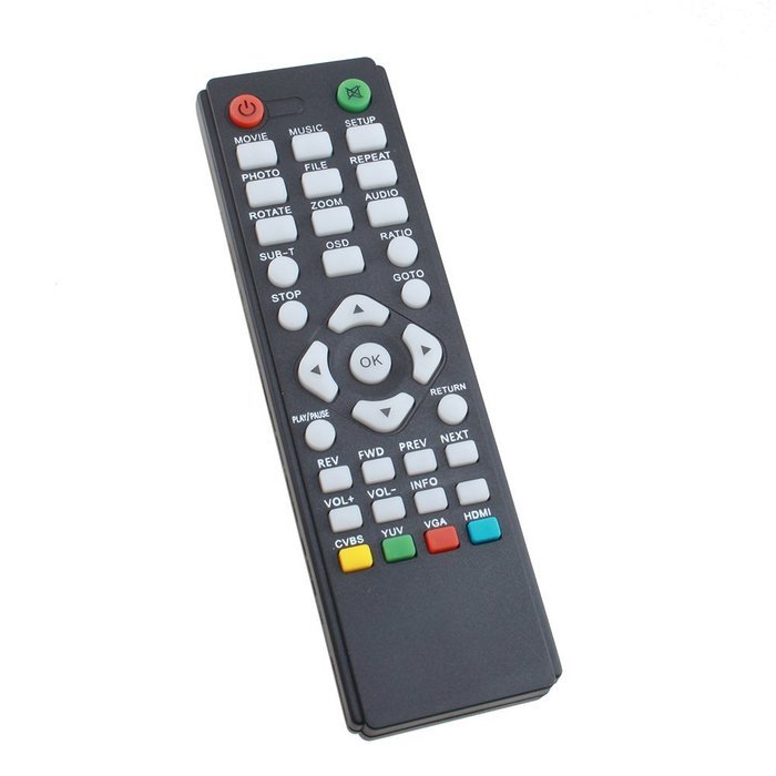 HDMI Media Player, AGPtek Black Mini 1080p Full-HD Ultra HDMI Digital Media Player for -MKV/RM- HDD USB Drives... N2