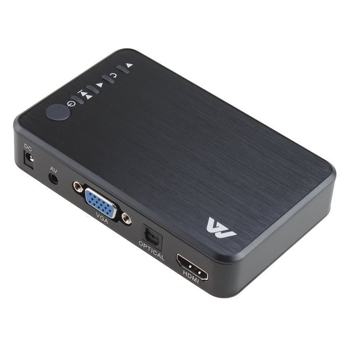 HDMI Media Player, AGPtek Black Mini 1080p Full-HD Ultra HDMI Digital Media Player for -MKV/RM- HDD USB Drives... N9