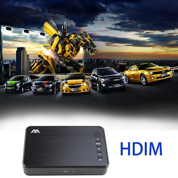 HDMI Media Player, AGPtek Black Mini 1080p Full-HD Ultra HDMI Digital Media Player for -MKV/RM- HDD USB Drives... N14