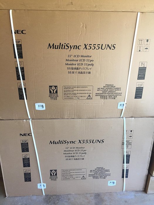 NEC X555UNS 55" 1080p LED TV N7