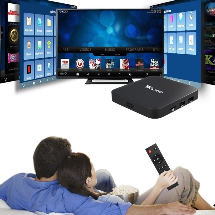 Kekilo TX3 Pro Kodi 16.1 Pre-installed Amlogic S905X Android 6.0 Quad Core TV Box 1G/8G 4K HD WiFi Google Streaming... N13