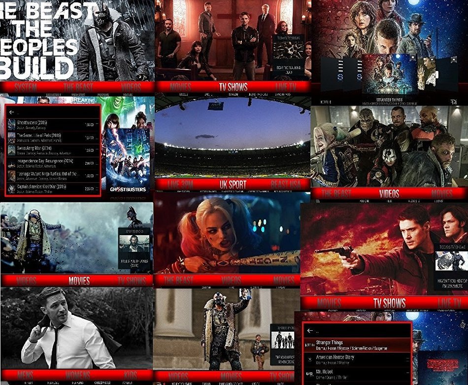 KODI XBMC 16.1, USB Key, BEAST BUILD, for PC ONLY: Desktop or Laptop Computer, WINDOWS & MAC, Fully Loaded, Watch... N2