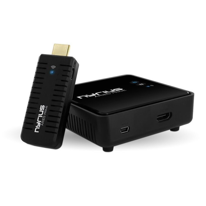 Nyrius ARIES Prime Wireless Video HDMI Transmitter & Receiver for Streaming HD 1080p 3D Video & Digital Audio... N3