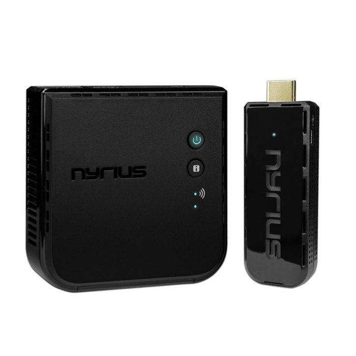 Nyrius ARIES Prime Wireless Video HDMI Transmitter & Receiver for Streaming HD 1080p 3D Video & Digital Audio... N8