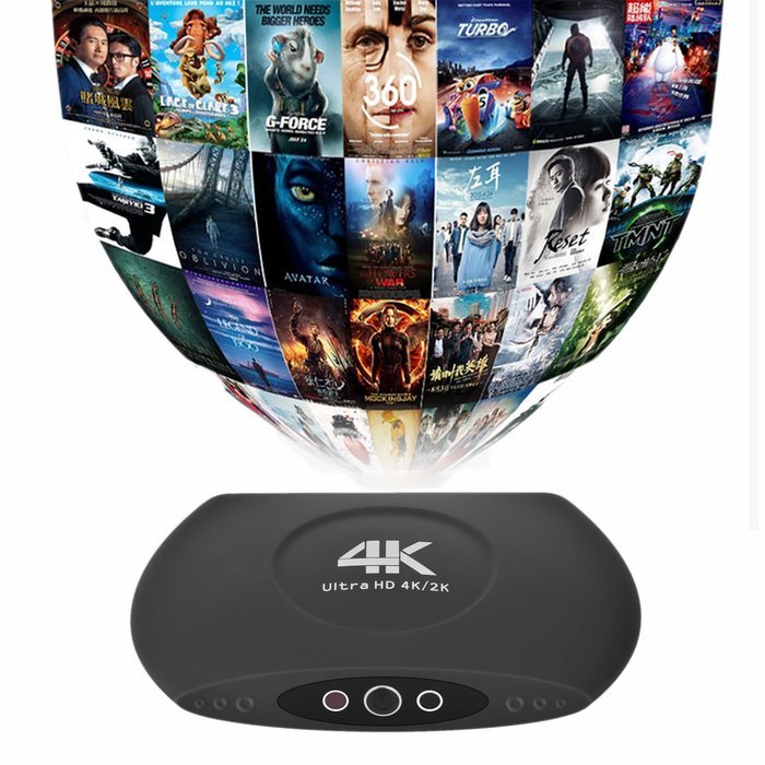 Android TV Box Fully Loaded &ndash; [1GB+16GB+Bluetooth 4.0] Kodi 16.1 XBMC, [2017 Esdabem Unique Newest Design] Support... N2